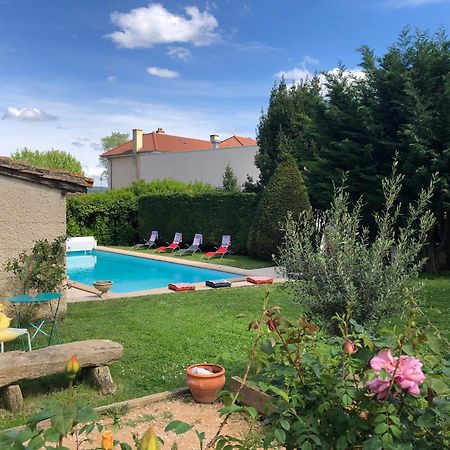 Ferienwohnung Les Loges De Bacchus L'Epicurieux Chonas-lʼAmballan Exterior foto